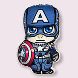 Декоративна дитяча подушка Бетмен Герої Марвел, фото 2