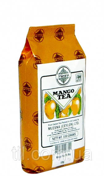 Манго чорний чай Млесна 100 гр