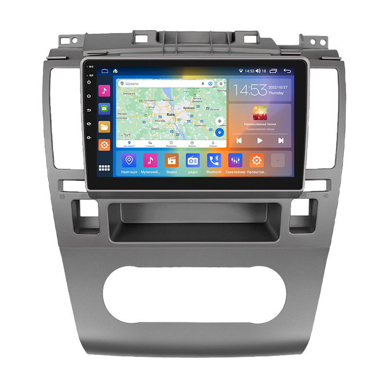 Штатна магнітола 9" Lesko для Nissan Tiida I 2004-2012 4/64 Gb CarPlay 4G Wi-Fi GPS Prime IPS 8 ядер Ніса 4 шт., фото 1