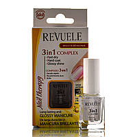 Копмлексное средство для ногтей 3 в 1, Complex 3 in 1, Nail Therapy, Revuele, 10 ml