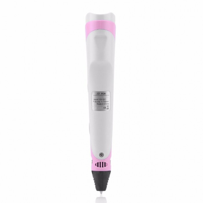 3D Ручка Pen2 MyRiwell для рисования пластиком с LCD дисплеем Розовая - фото 5 - id-p1722685732