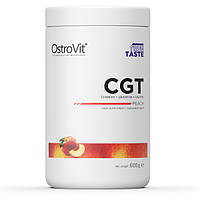 Харчова добавка OstroVit CGT (Creatine Glutamine Taurine) 600г Смак: Персик