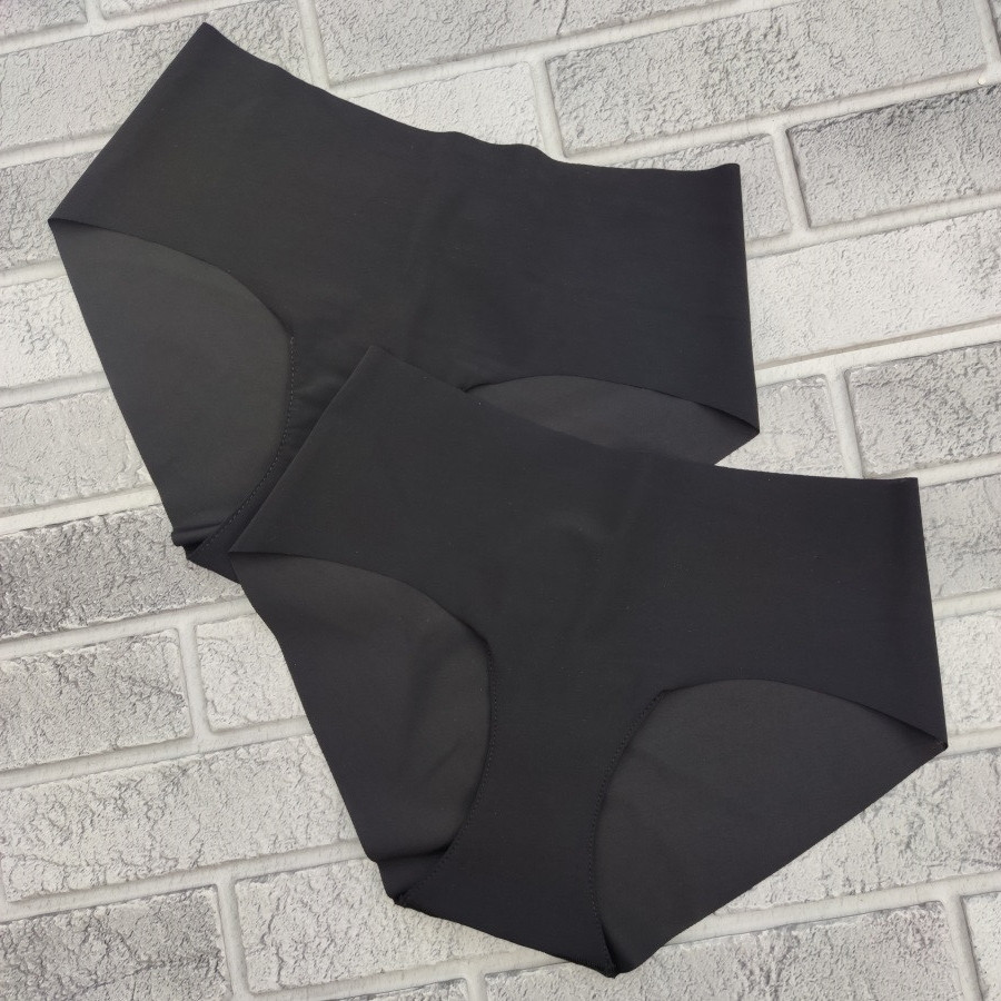 Труси шорти жіночі безшовні р.L (46-48) чорні ТРІО 30037113, фото 1