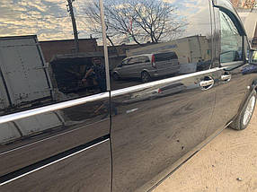 Mercedes Vito W447 Молдингі скел на коротку та середню базу (8 смужок) AUC Накладки на двері Мерседес Бенц