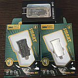 Зарядний пристрій PD 18W 36W QC3.0 Car Charger, фото 3