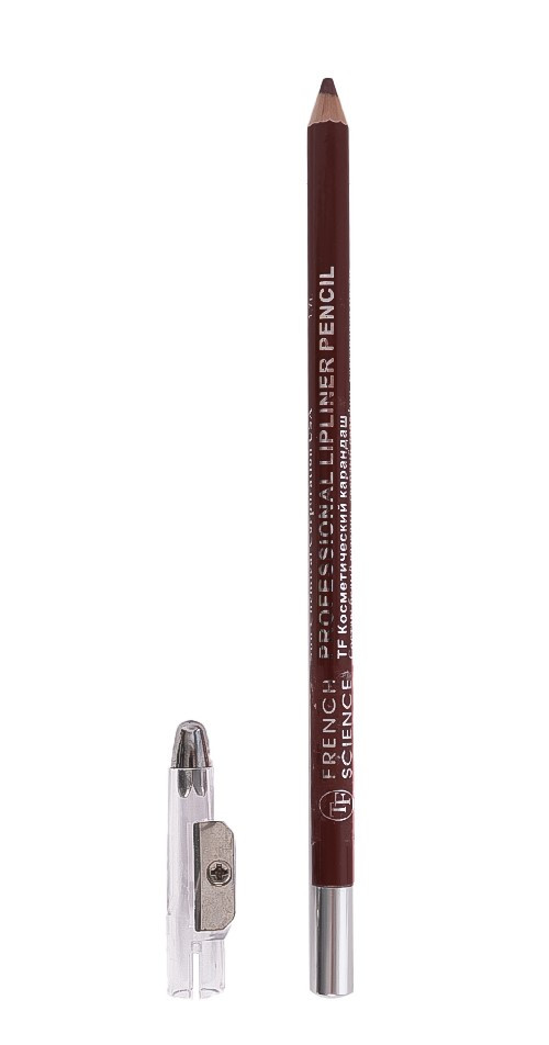 Олівець для губ Triumph №47 кофе з точилкою дерев'яний coffee