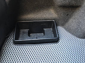 Килимок багажника (EVA, чорний) Toyota Camry 2007-2011 рр. AUC Гумові килимки в багажник Тойота Камрі