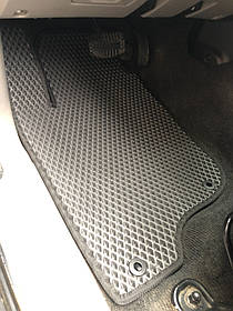 Килимки EVA (чорні) Mitsubishi Pajero Sport 2008-2015 рр. AUC Гумові килимки Міцубісі Паджеро Спорт