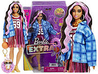 Barbie Лялька Барбі Екстра в баскетбольному платті Barbie Extra Doll #13 in Basketball Jersey Dress