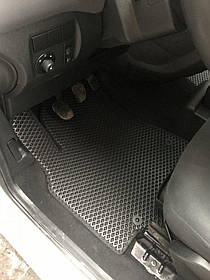 Peugeot Partner 2008+ Поліуретанові килимки Передні (2 шт.) (EVA, чорні) AUC Гумові килимки Пежо Партнер