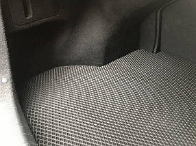 Килимок багажника (чорний, EVA, поліуретановий) Hyundai Elantra 2015-2020 рр. AUC Гумові килимки в багажник