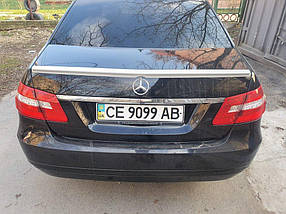 Спойлер (ABS, під фарбування) Mercedes E-сlass W212 2009-2016 рр. AUC Спойлера Мерседес Бенц Е-Клас W212