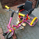 Kinder Reha Велосипед Триколісний велосипед для дітей з ДЦП, фото 2