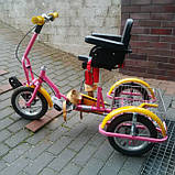 Kinder Reha Велосипед Триколісний велосипед для дітей з ДЦП, фото 3
