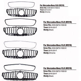 Передня решітка 2011-2014 (GT) Mercedes CLS C218 2011-2018 рр. AUC Тюнінг решітки Мерседес Бенц ЦЛС C218