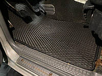 Nissan Patrol Y60 Полиуретановые коврики Передние (EVA, черные) AUC Резиновые коврики Ниссан Патрол Y60