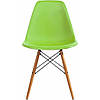 Яскраве крісло стілець зі спинкою для дому та офісу Bonro B-173 FULL KD. Колір зелений., фото 4
