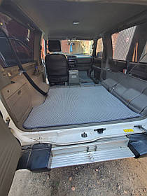 Килимок багажника Короткий (EVA, сірий) Nissan Patrol Y61 1997-2011 рр. AUC Гумові килимки в багажник Ніссан