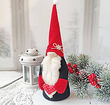 Інтер'єрна іграшка "Скандинавський гном" синій