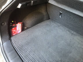 Килимок багажника (EVA, чорний) Nissan Qashqai 2014 рр. AUC Гумові килимки в багажник Ніссан Кашкай