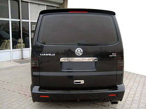 Задня суцільна накладка Gecme-model (під фарбування) Volkswagen T5 Multivan 2003-2010 рр. AUC Тюнінг заднього