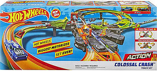 Трек Хот Вілс Грандіозне зіткнення Hot Wheels Colossal Crash Track Set GWT41