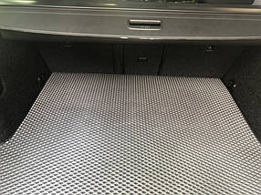 Килимок багажника (EVA, чорний) Skoda Octavia III A7 2013-2019 рр. AUC Гумові килимки в багажник Шкода