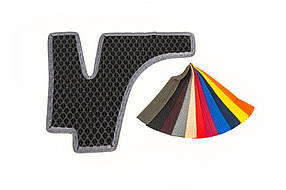 Килимки EVA (чорні) Chevrolet Cobalt 2012 • рр. AUC Гумові килимки Шевроле Кобальт