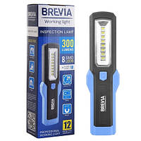 Brevia 11310 LED Инспекционный фонарь 8SMD+1W LED 300lm, 3xAA