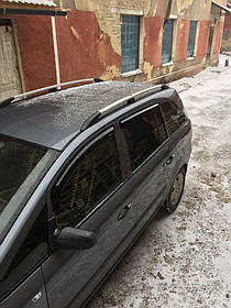 Рейлінги алюмінієві (Caravan, хром) Opel Zafira B 2006-2011 рр. AUC Рейлінгі Опель Зафіра Б