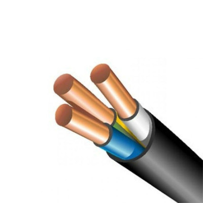 Провід, кабель мідний ВВГ 3х2,5 моножила Одеса  (кратно 100м), фото 1