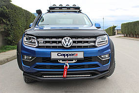 Дефлектор капота (EuroCap) Volkswagen Amarok AUC Дефлектор на капот (Мухобійка) Фольксваген Амарок