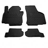 Резиновые коврики (4 шт, Stingray Premium) Seat Toledo 2005-2012 гг. AUC Резиновые коврики Сеат Толедо