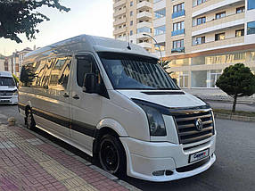 Дефлектор капота 2006 ⁇, 2011" (EuroCap) Volkswagen Crafter 2006-2017 рр. AUC Дефлектор на капот (Мухобійка)