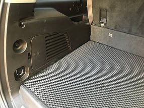Килимки багажника (EVA, чорні) Chevrolet Suburban 2014-2019 рр. AUC Гумові килимки в багажник Шевроле