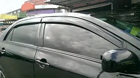 Вітровики (4 шт., HIC) Toyota Corolla 2007-2013 рр. AUC Дефлектори вікон (вітровики) Тойота Корола