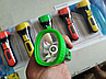 Фонарь ручной на батарейки 1R6  1258 пластмассовый 12,5 см, фото 3