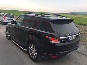 Рейлінги Skyport (Black) Range Rover Sport 2014 ⁇  рр. AUC Рейлінгі Ленд ровер Рендж Ровер Спорт