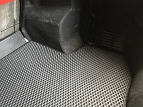 Килимок багажника (EVA, чорний) Chevrolet Aveo T250 2005-2011 рр. AUC Гумові килимки в багажник Шевроле Авео