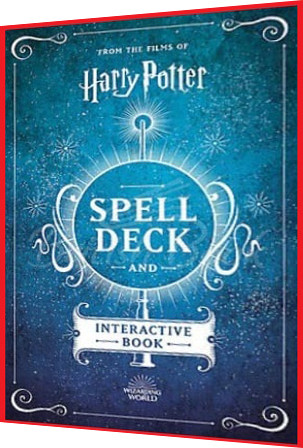 Harry Potter: Spell Deck and Interactive Book of Magic. Книга подарунок англійською мовою. Гаррі Поттер