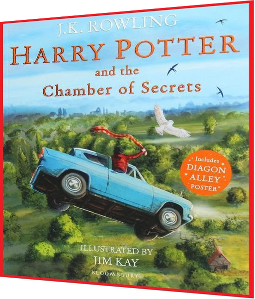 Harry Potter and the Chamber of Secrets. Книга подарунок англійською мовою. Гаррі Поттер