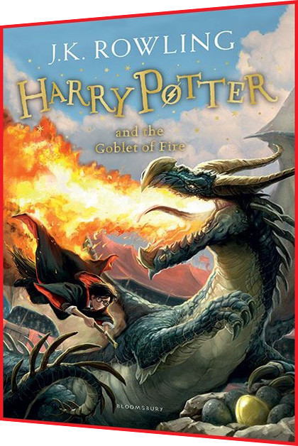 Harry Potter and the Goblet of Fire. Книга подарунок англійською мовою. Гаррі Поттер