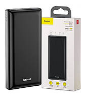 Зовнішній акумулятор павербанк павер Baseus Power Bank 30000mAh Mini JA Fast Charge 15W Black