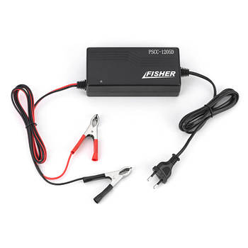 Зарядний пристрій для гелевого акумулятора Fisher PSCC-1205, 12V 5A