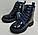 Зимові черевики дитячі Weestep 8101 DB сині для дівчинки 27 розмір, фото 5