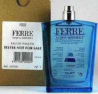 Оригинал Gianfranco Ferre Acqua Azzurra 100 ml TESTER туалетная вода