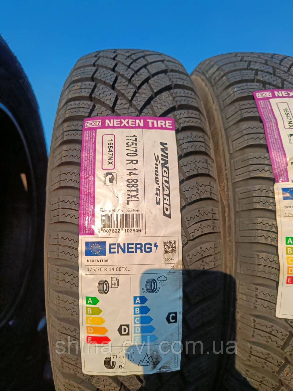 Зимові шини 175 70 r14 88T XL Nexen Winguard Snow*G3, фото 1