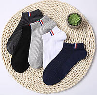 Женские носки короткие комплект носков зимние хлопковые без рисунка носки комплект 5шт