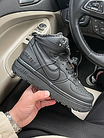 Зимние водонепроницаемые кроссовки ботинки Nike Air Force gore tex с мехом 40 41 42 43 44