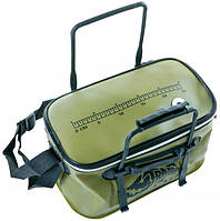 Сумка рибальська Tramp Fishing bag EVA, Avocado-L, 50 л, олива